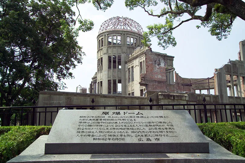 Công viên tưởng niệm hòa bình thành phố Hiroshima lưu dấu ấn chiến tranh