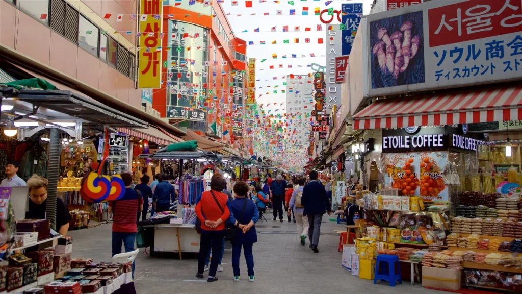 Chợ Dongdaemun Seoul Hàn Quốc