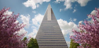 Transamerica Pyramid có kiến trúc độc đáo