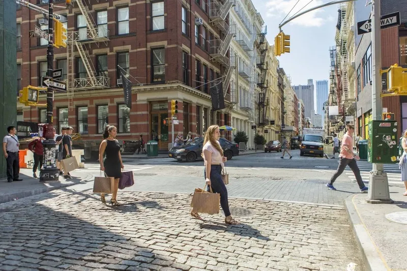 Khu phố Soho ở phía nam Manhattan