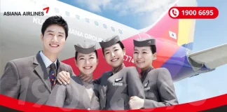 Đổi ngày bay Asiana Airlines tại Hà Nội - Hồ Chí Minh