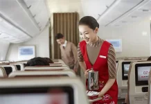 Môi trường và quy tắc ứng xử trên chuyến bay Asiana Airlines