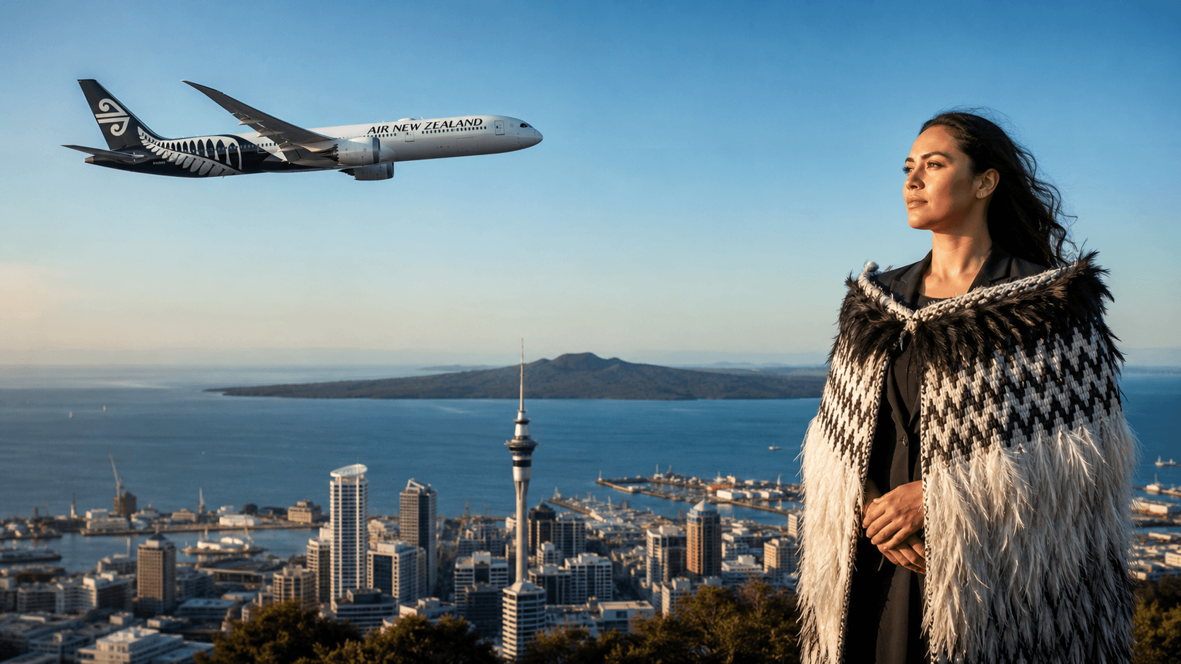 Máy bay Air New Zealand