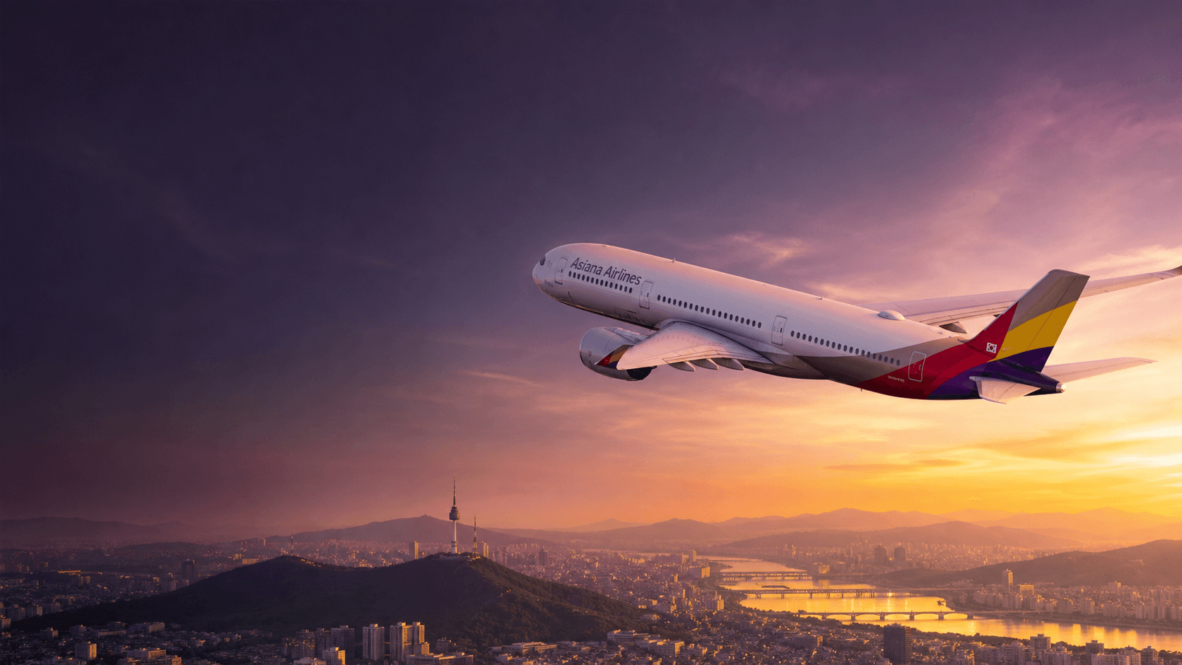 Máy bay Asiana Airlines