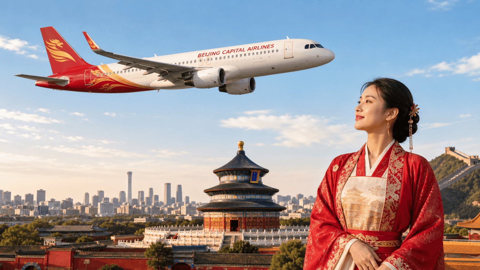 Máy bay Beijing Capital Airlines
