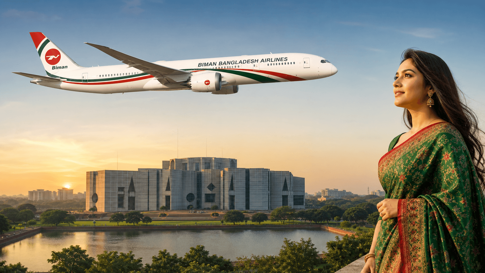 Máy bay Biman Bangladesh Airlines