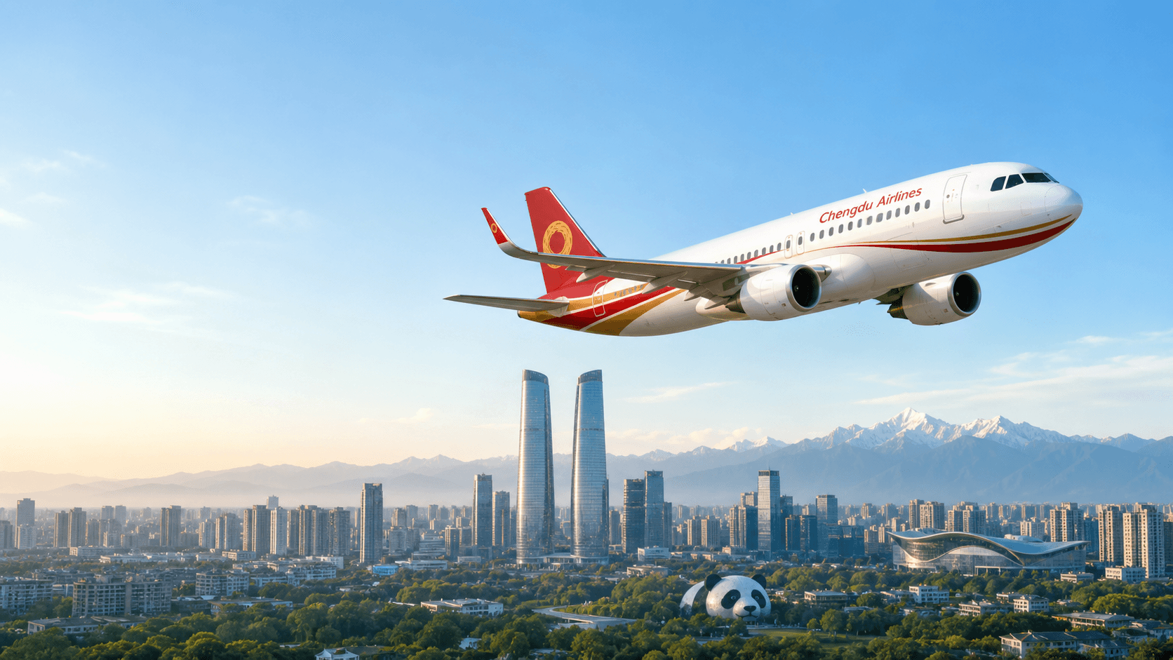 Máy bay Chengdu Airlines