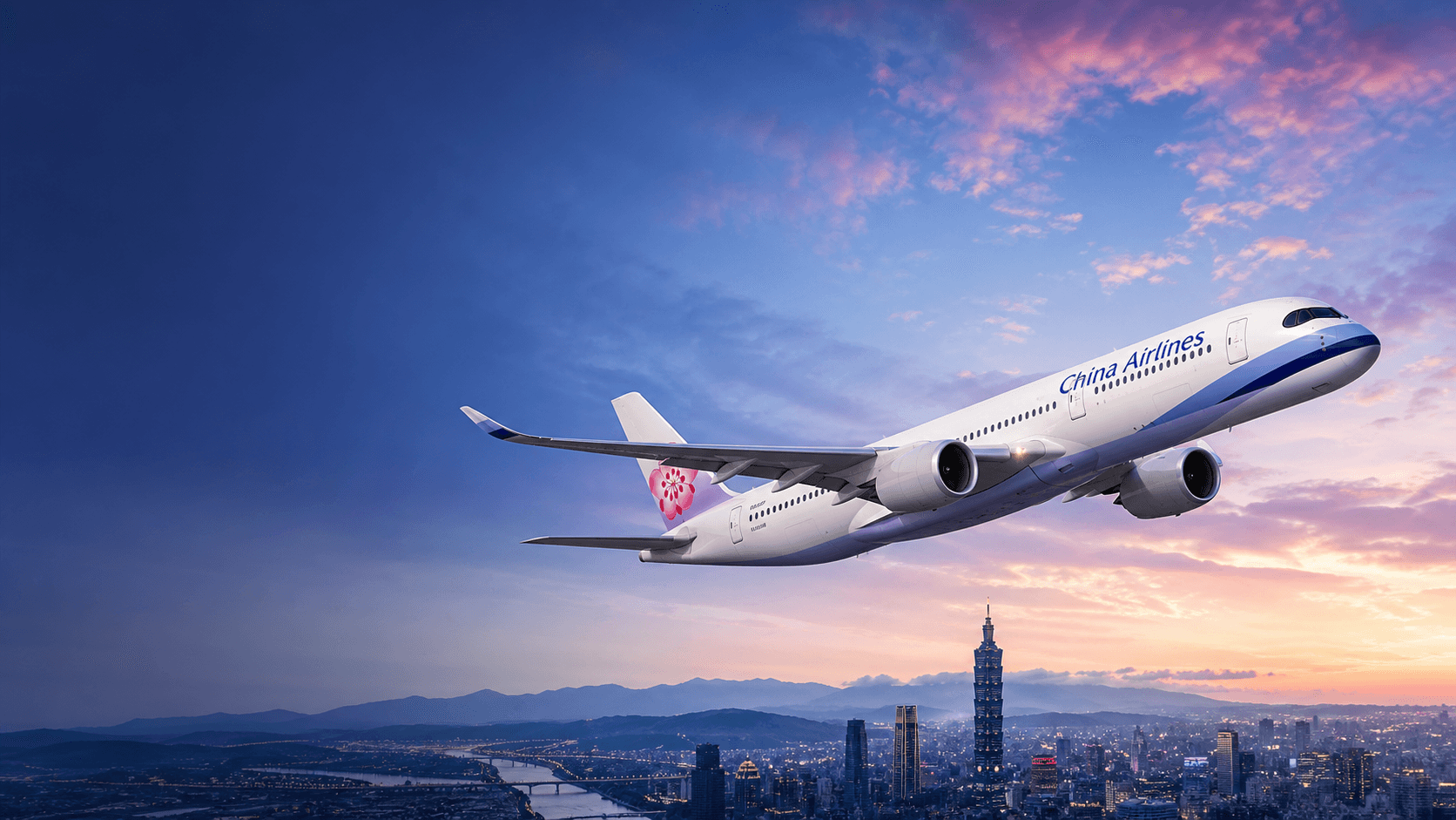 Máy bay China Airlines kết nối Bắc Mỹ