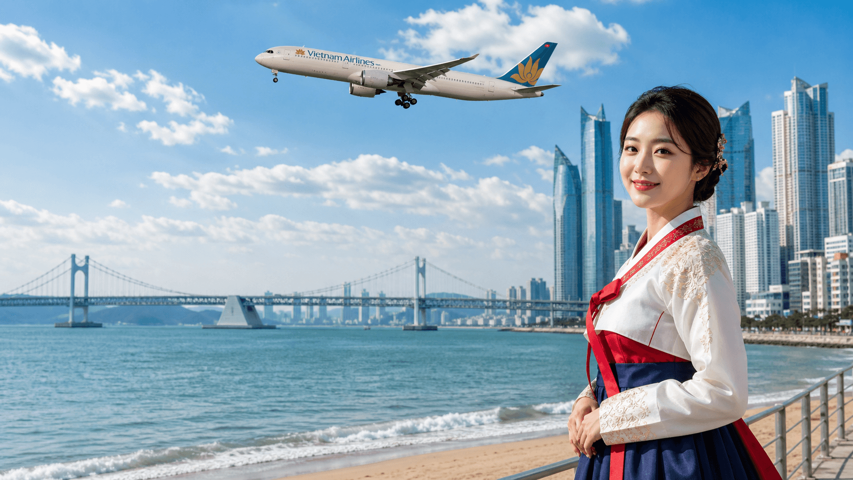 Đặt vé máy bay Busan về Việt Nam