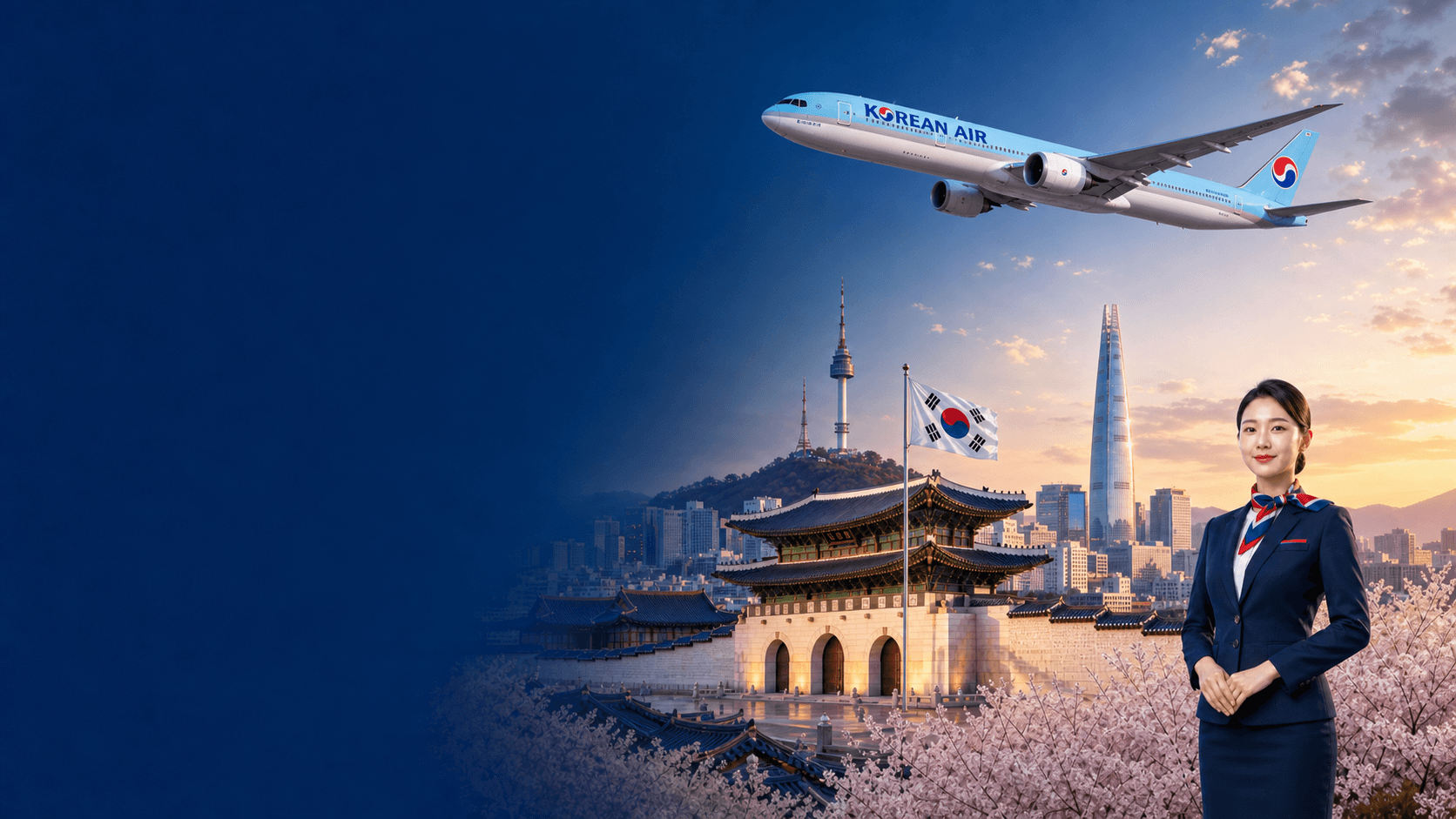 Đặt vé máy bay đi Seoul