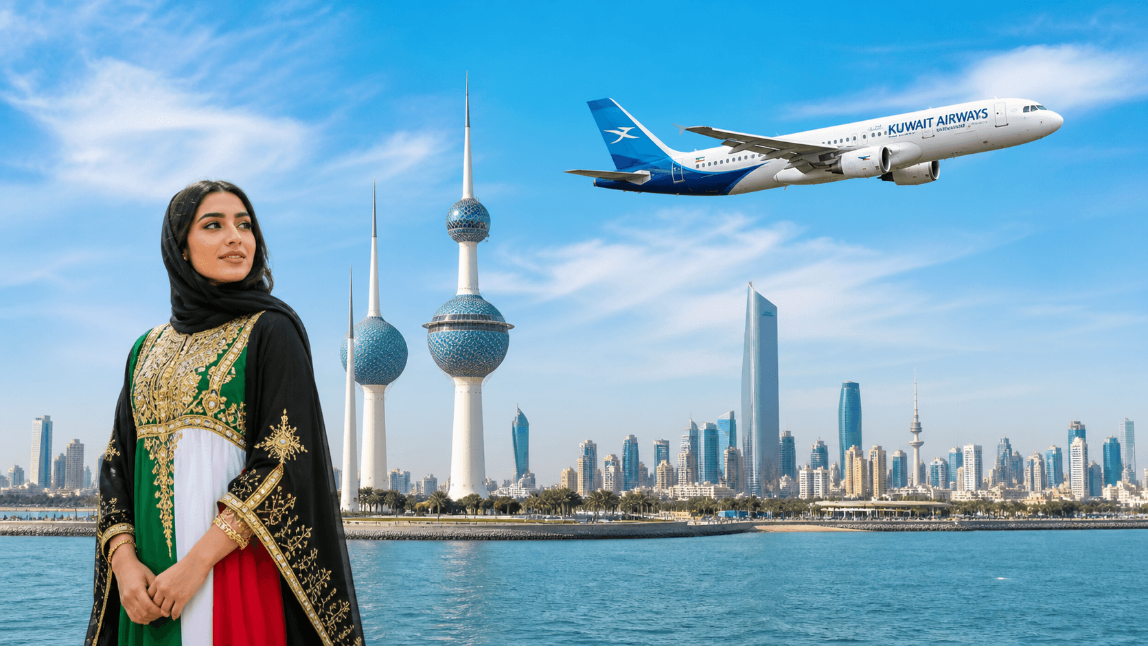 Đặt vé máy bay đi Kuwait