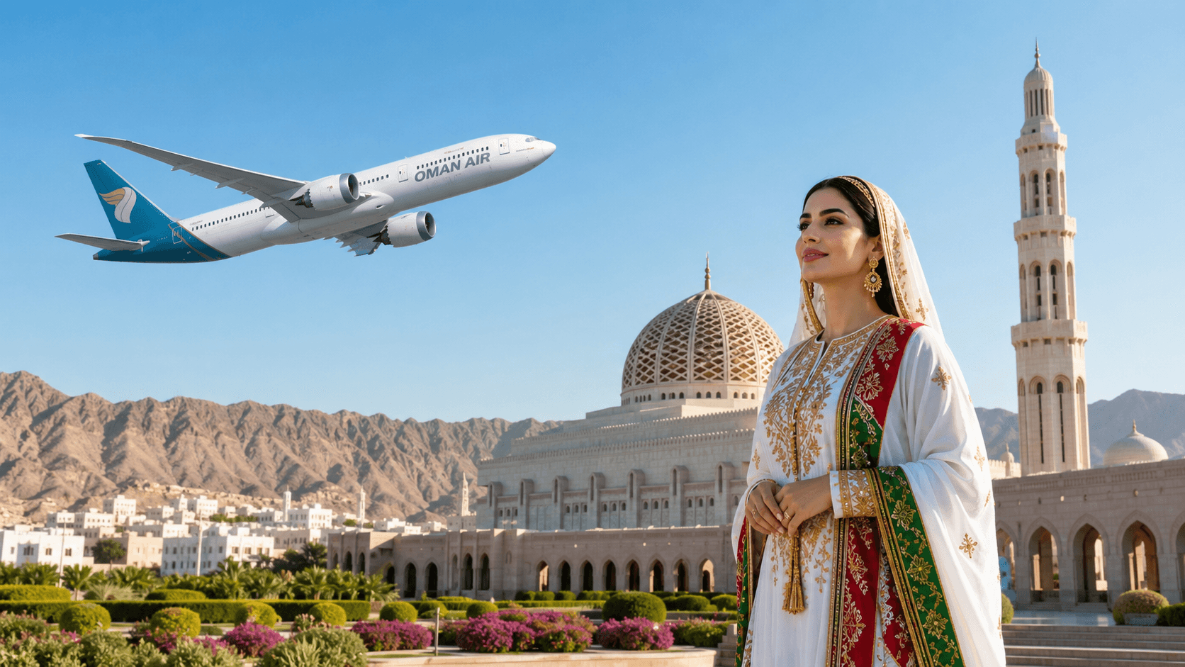 Đặt vé máy bay đi Oman