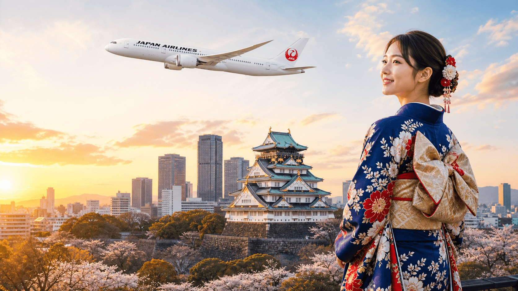 Đặt vé máy bay đi Osaka