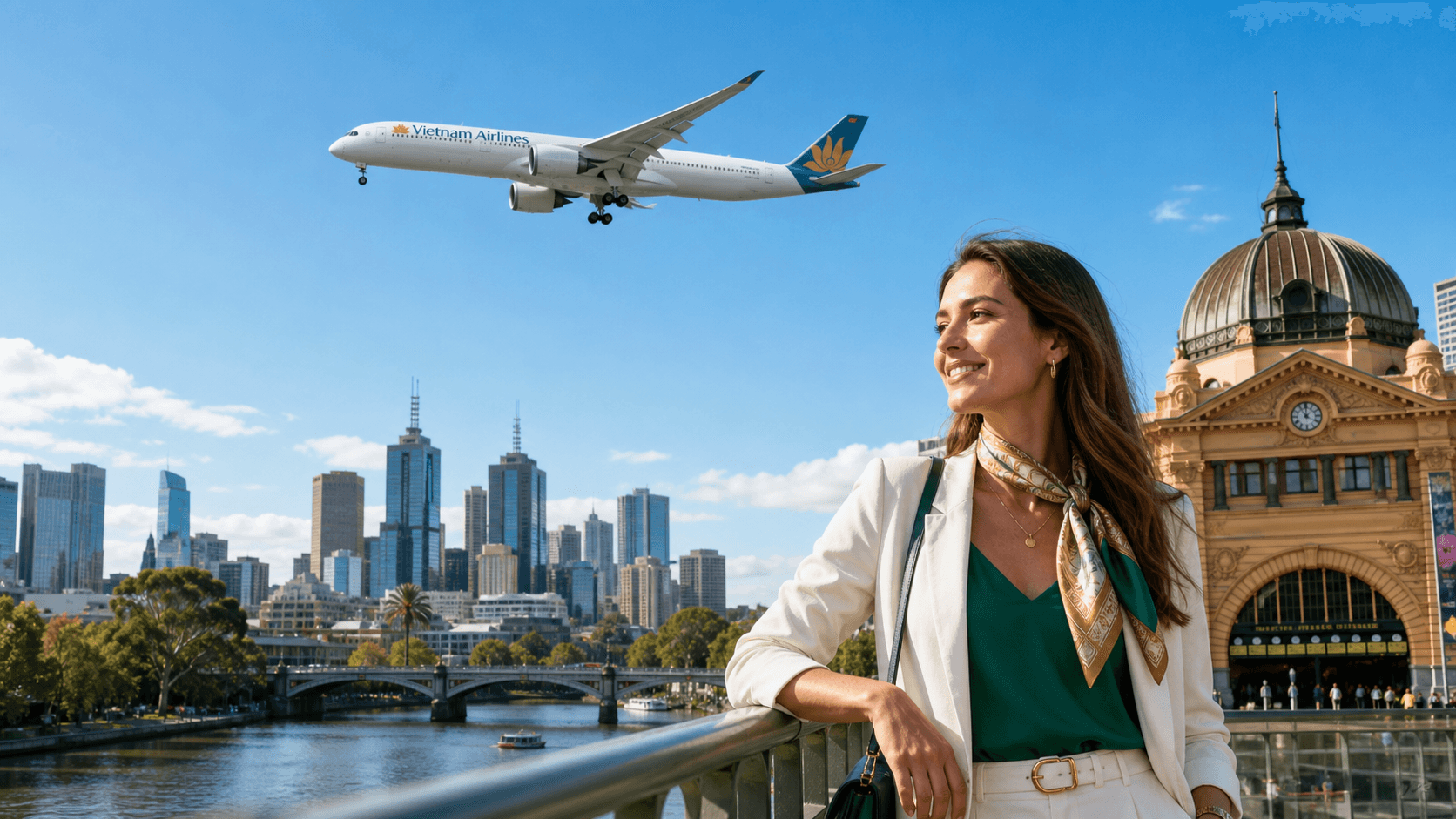 Đặt vé máy bay Melbourne về Việt Nam