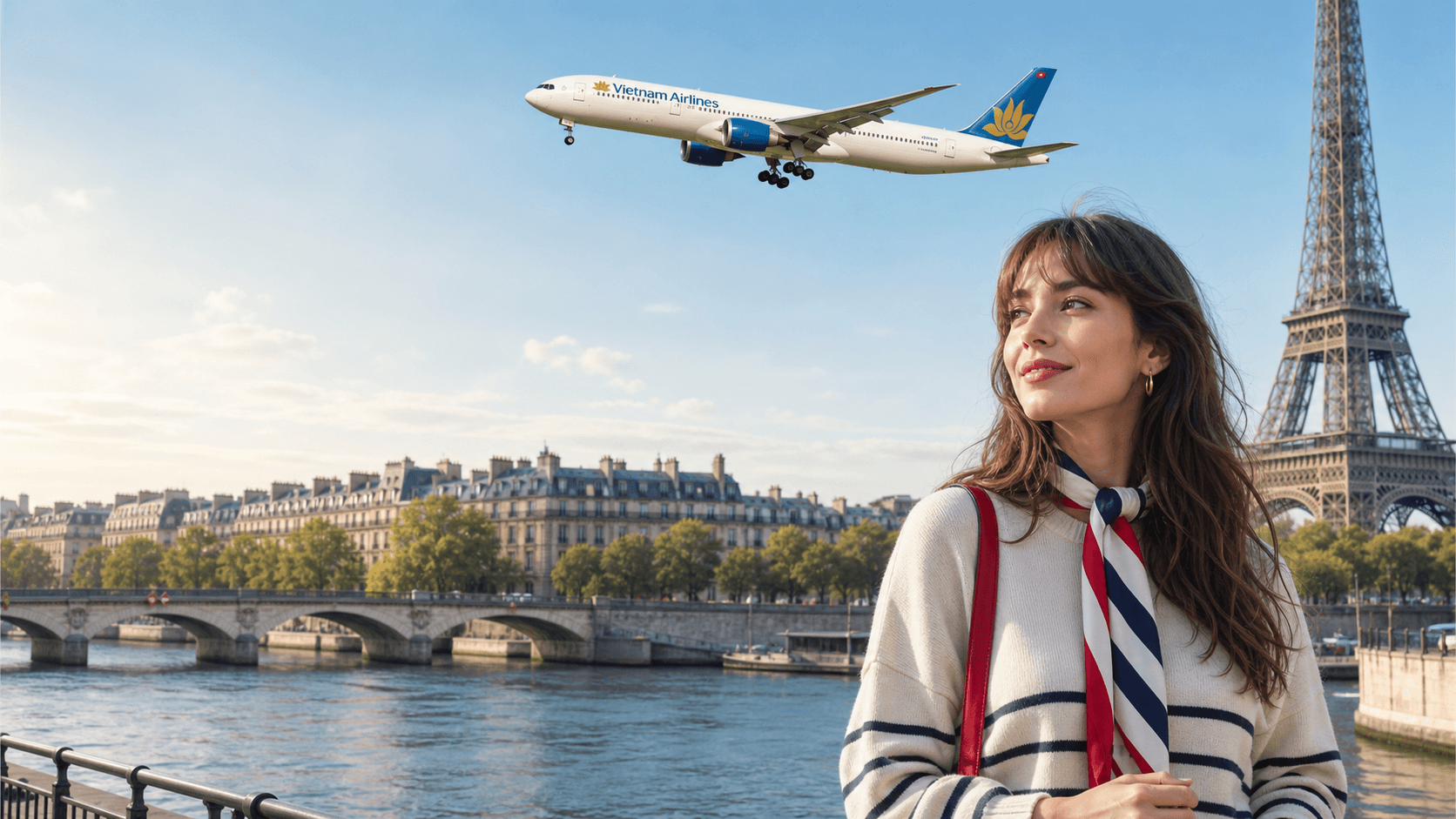 Đặt vé máy bay Pháp về Việt Nam