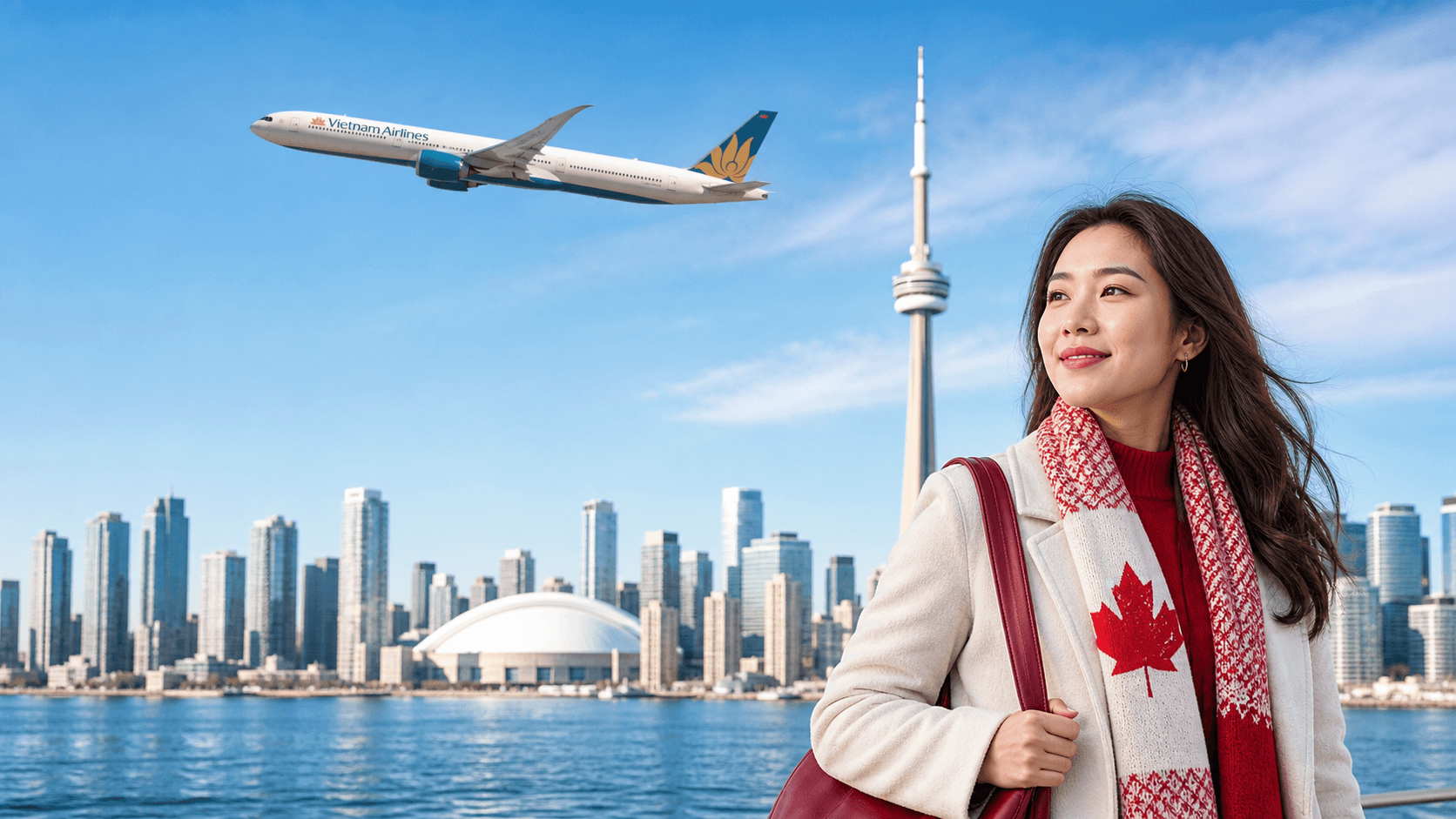 Đặt vé máy bay Toronto về Việt Nam