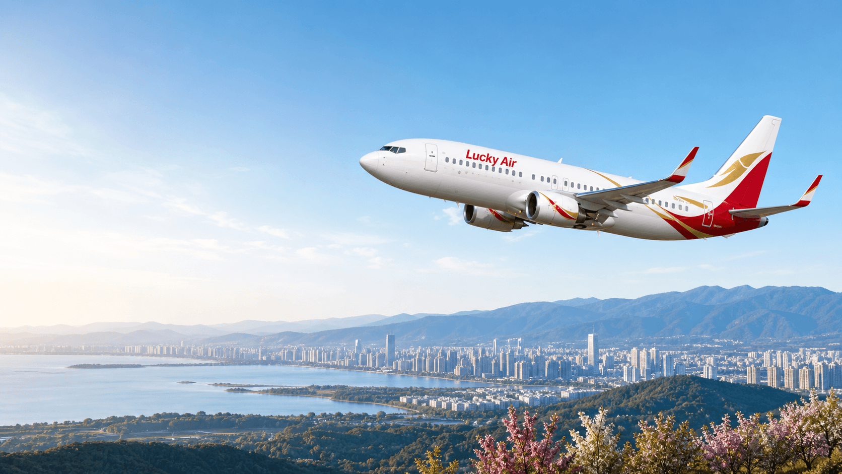 Máy bay Lucky Air